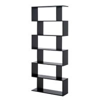 estanteria libreria 80x23x192cm negro