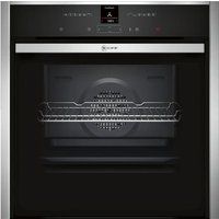 neff b47cr32n0b slide  hide electric oven - stainless steel stainless steel