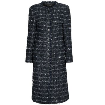 Karl Lagerfeld Abrigo BOUCLE LONG JACKET para mujer