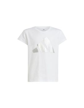 Camiseta adidas Jg Glam Niña Blanco
