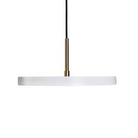 lampara colgante led moderna de metal para oficina en casa comedor blanco evenlode