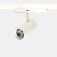 forlight - proyector tent o65 aluminio policarbonato blanco facetado