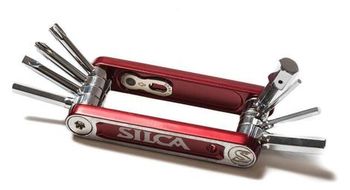 Herramienta silca cuchillo del ejercito italiano nove rojo