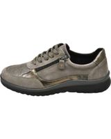 de lumel - deportivo con cordones y cremaller lateral para pla taupe 4046-0026-oxido paris