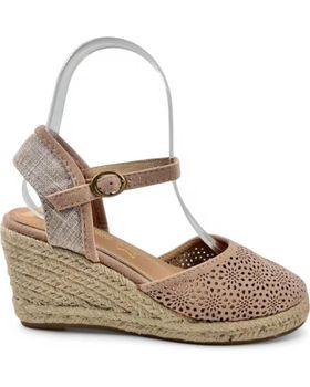 de TIMBOS SANDALIA CUNA ESPARTO MUJER 131168 BEIGE