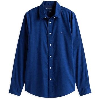 Tommy Hilfiger Camisa manga larga Dobby Structure Rf S para hombre