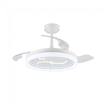 Ventilador led con aspas plegables naira cct dim (50w)
