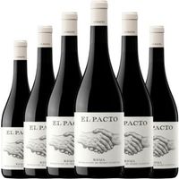 el pacto sonsierra vino tinto con crianza elaborado con temprani 75 cl 14  pack 6 botellas