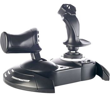 THRUSTMASTER T.Flight Hotas Joystick & Throttle - Black, Black