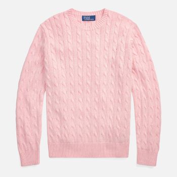 Polo Ralph Lauren Mineral Dye Cotton Cable-Knit Jumper - L