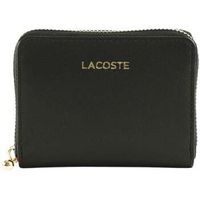 lacoste cartera monedero casual negro para mujer