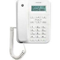 motorola ct202 blanco telrfono fijo con amplia pantalla