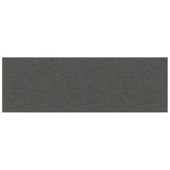 Cabecero De Pared 12 Uds. 90 X 30 Cm Gris Oscuro Tela Vidaxl