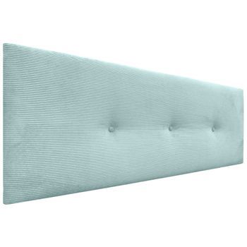 Dhome Cabecero De Pana Liso Con Botones 135x60 Camas 120/135/140 - Verde Agua