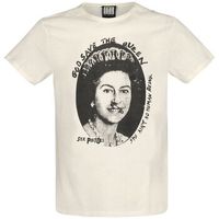 amplified clothing camiseta manga larga god save the queen para mujer