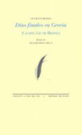 dias finales en grecia cavafis gil de biedma