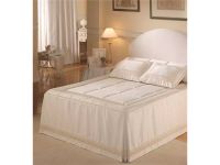 colcha edredon jacquard rania con puntilla elegante de entretiempo tejidos jvr