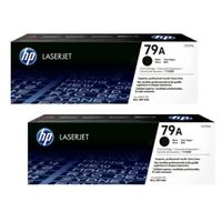 hp 79a black original toners twin pack 2 pack