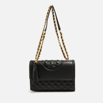 Tory Burch Women's Fleming Convertible Shoulder Bag - Black