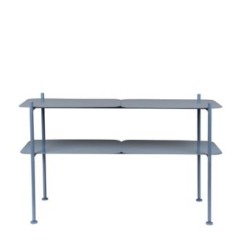 Consola de hierro azul