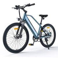 bicicleta electrica hillmiles miletrail 1 bateria extraible 36v 13ah autonomia hasta 100 km 26 pulgadas azul