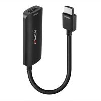 adaptador de cable de video lindy hdmi a displayport 8k 60hz