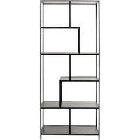 estanteria 185x77 en acero negr