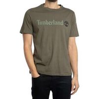 timberland camiseta camiseta con logo lineal para hombre