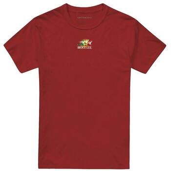 Bruce Lee Camiseta manga larga Tri Color para mujer