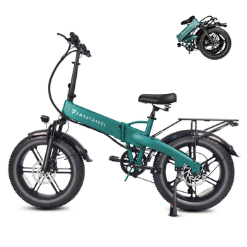 Bicicleta Eléctrica Plegable De Neumáticos Anchos 20