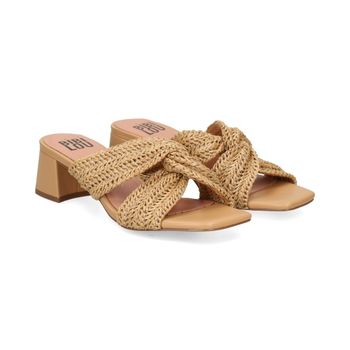 Bibi Lou Sandalias Con Tacón Mujer - Marrón Talla 39