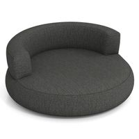 costway sofa hinchable tumbona de aire inflable con funda desmontable zona de tumbado espaciosa y reposabrazos amplios sillon hinchable gris