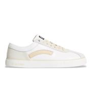 g-star para hombre d29890-01-110 zapatillas de piel dash blanco 44 plano cordones casual