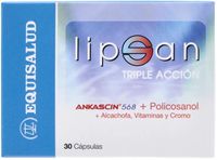equisalud lipsan triple accion 30 capsulas