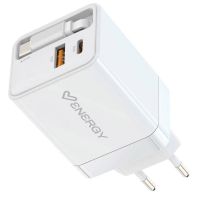 cargador retractil energy sistem con cable usb-c integrado