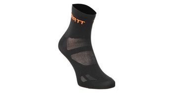 Neatt 7 5cm calcetines negro   naranja