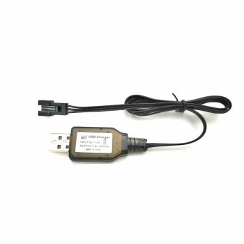 SG PINECONE FORSET 1612 WPL WP14 1/16 Piezas para automóviles RC Cable de carga del cargador USB 7.4V 1612-055 Modelos d