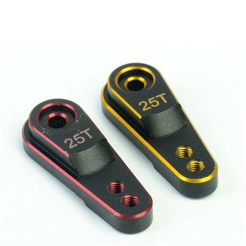 1PC Cuerno de dirección de aleación de aluminio duro de 32 mm 25T para piezas de coche RC TRX4 1/10