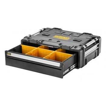 Dewalt Dwst60520-1 Pieza Pequeña Y Caja De Herramientas Metal, Plástico Negro, Acero Inoxidable, Amarillo