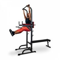 estacion de musculacion mobiclinic 9 en 1 capacidad max 250 kg altura ajustable antideslizante plegable domifit