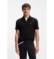 boss para hombre 50537507 polo slim fit negro xxl casual algodon manga corta