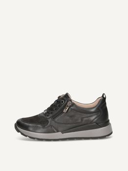 CAPRICE Sneaker, black, made of Leather and synthetic, Size 36