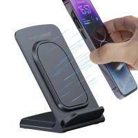 cargador vertical inalambrico de 15 w para escritorio soporte de carga inalambrica rapida para iphone 17 17 pro 16 pro m