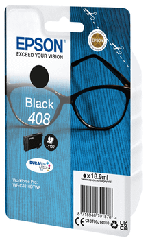 EPSON tinta Negro Singlepack 408 DURABrite Ultra Ink