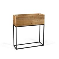 macetero madera recicl 55x21x605
