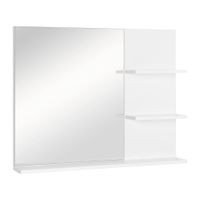 espejo de pared 60x10x48 cm blanco