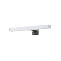 aplique bano pvc cromo led 7w 4000k