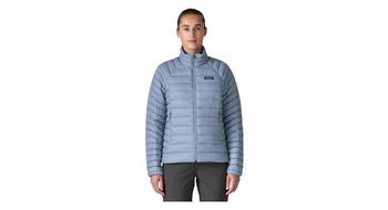 Chaqueta acolchada patagonia down sweater azul mujer