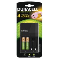 duracell cef14 cargador 4 pilas  2 pilas aa 1300mah