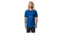 camiseta con mensaje houdini tree azul para hombre